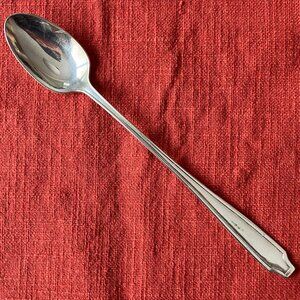 Wallingford Co. #27 Silverplate Approx. 7 3/4" Iced Tea Spoon